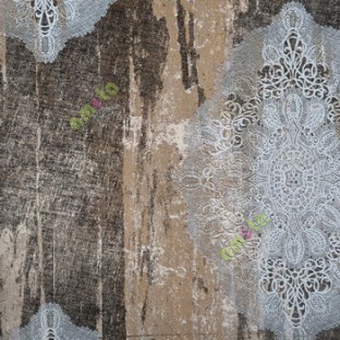 Brown black grey beige color combination complete texture gradients background waterdrops liquid metal big size damask traditional patterns crossing lines decorative designs home décor wallpaper