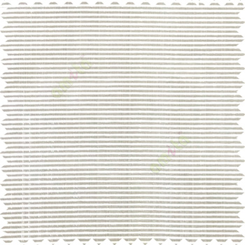 Pure white shimmer narrow gap horizontal lines premium transparent polyester base sheer curtain