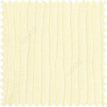 Linen look poly net with crush rugged finish beige white soft poly base fabric sheer curtain