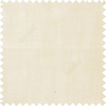 Grey beige course jute finish horizontal and vertical lines with transparent background cotton finished polyester sheer curtain