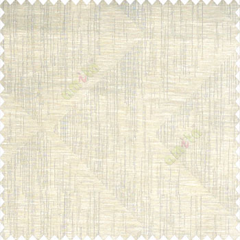 Beige color crossing designs vertical lines geometric pattern traditional look trendy lines zigzag lines poly fabric sheer curtain