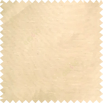Beige color solid plain designless surface transparent horizontal lines see through net polyester sheer curtain fabric