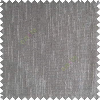 Smoke grey color complete plain vertical texture lines patternless polyester transparent background cotton finished sheer curtain
