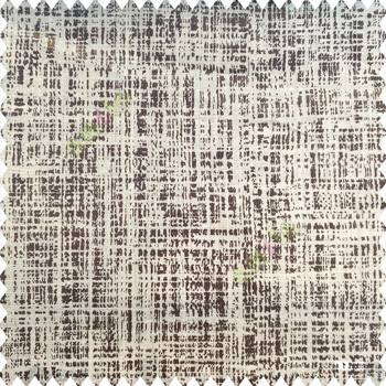 Brown beige color complete texture water drops with transparent fabric polyester sheer curtain
