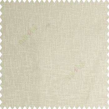 Cream color complete texture finished polyester transparent base net fabric sheer curtain