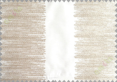 Pure White Brown Beige Color Horizontal Pencil Stripes with Vertical Emb Stripes Polyester Sheer Curtain-Designs