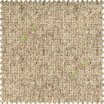 Solid brown gold beige color vertical stripes rain drops chenille soft embossed lines jute finished background poly sofa fabric