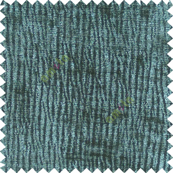 Blue color vertical texture stripes velvet finished surface thick background flowing river sofa fabric