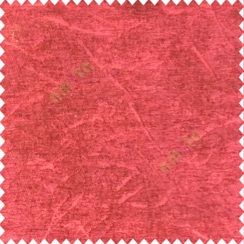 Maroon color self design texture lines curved soft velvet finished poly sofa fabric