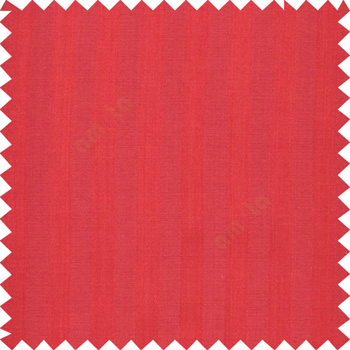 Red color texture finish vertical bold stripes horizontal small dots line with thick poly main curtain