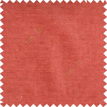 Red color complete plain horizontal texture stripes with chenille base polyester sofa fabric