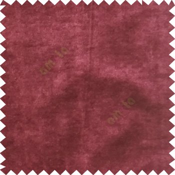 Pink plain design velvet finish nylon curtain fabric