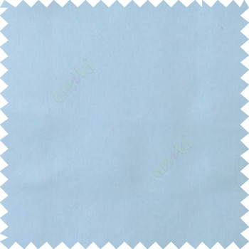 Sky blue color complete plain surface designless with polyester thick background satin finished main curtain