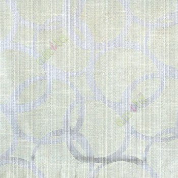 Grey beige color geometric circles vertical horizontal lines polycotton main curtain