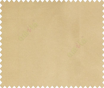 Plain texture cotton look light beige solid main curtain