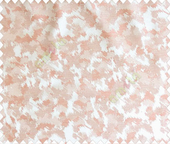 Abstract cloud oil painting contemporary texture pink beige main curtain