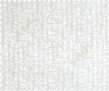 Abstract ikat tribal snake rain drop crop texture design cream on white base main curtain