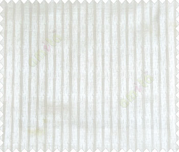 Abstract vertical lines with rain pattern design cream on white base main curtain
