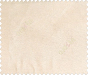 Khaki brown solid canvas look polyester main curtain