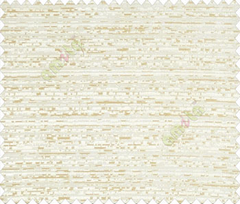 Abstract horizontal lines copper brown beige shiny base main curtain