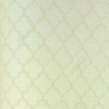 Beige cream color beautiful traditional moroccan with small swirl pattern wallpaper