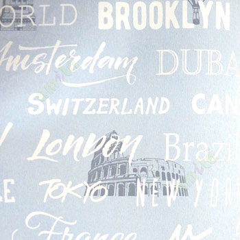 Blue white color tower of london bridge statue of liberty palace parachute alphabets big manuments wallpaper