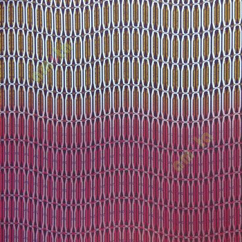 Pink grey black brown color interlock chain system abstract design with horizontal connecting lines wallpaper