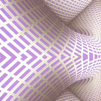 Purple grey cream color abstract designs network lines weaved pattern 3D embossed bold flowing patterns home decor wallpaper