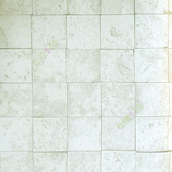 White and grey color natural stone cladding small pieces texture stone tiles wallpaper