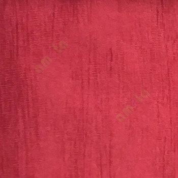 Red color embossed texture vertical stripes main curtain