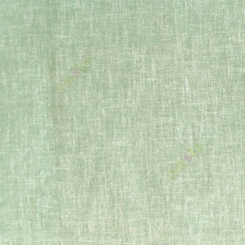 Natural cotton finished solid texture green cream color vertical and horizontal dot lines main cotton