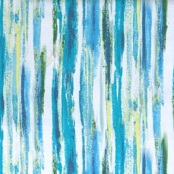 Elegant look blue yellow white green color vertical colors flowing stripes pattern poly fabric main curtain