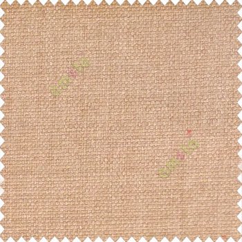 Solid texture brown color jute finished vertical lines water drops small dots poly sofa fabric