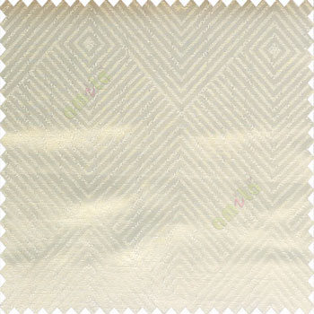 Grey color abstract zigzag lines geometric patterns diamond shaped sharp lines self design poly fabric main curtain