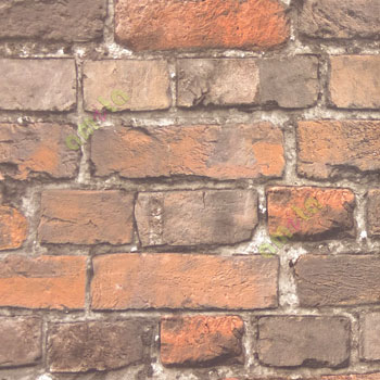 Red black beige color natural stone brick finished old and traditional look claddings texture finished home décor wallpaper