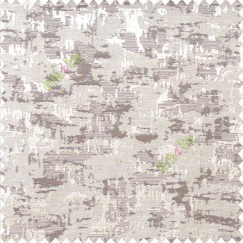 Black and beige color solid texture concrete design water splashes drop horizontal background stripes polyester main curtain