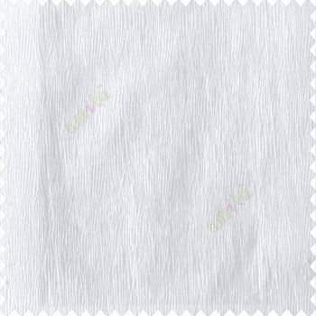 Pure white color vertical busy and thin stripes texture background finished and shiny base fabric polyester main curtain