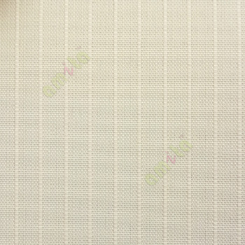 Beige color vertical stripes texture finished surface thick material vertical blind
