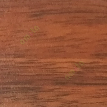 Copper brown color horizontal stripes texture finished surface wooden flooring