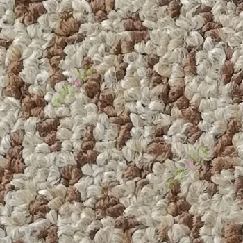 Brown cream color texture finished surface soft feel heavy duty material for residential with commercial purpose random pattern floor carpet