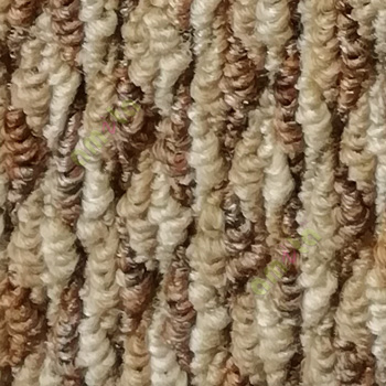 Brown cream color texture finished surface soft feel heavy duty material for residential with vertical lines floor carpet