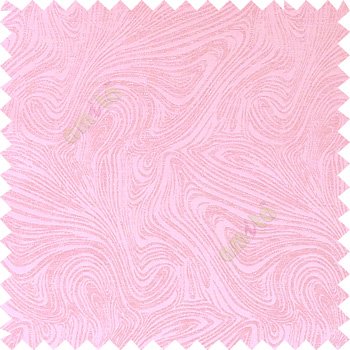 Pink color combination abstract design rock layers texture finished  random flowing lines polycotton main curtain