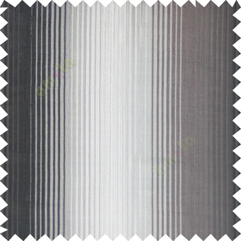 Black silver color vertical embossed stripes texture finished surface polyester main curtain