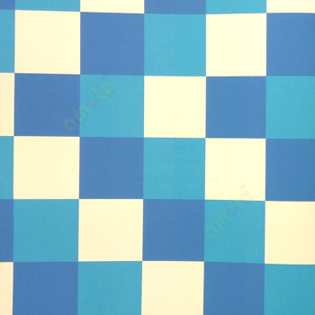 Blue beige green color geometric square shapes colourful pattern puzzles home décor wallpaper