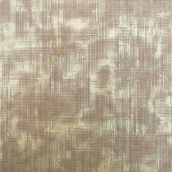 Gold brown silver color vertical and horizontal crossing lines check pattern transparent net types surface digital lines square shapes home décor wallpaper