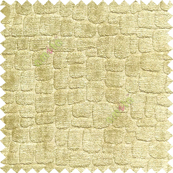 Beige color vertical stripes texture finished velvet surface soft touch sofa fabric