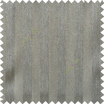 Grey color solid vertical bold straight stripes texture surface with thick background polyester main curtain