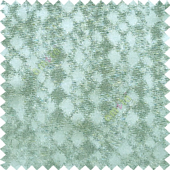 Blue color solid texture finished surface texture gradients geometric dice shapes polyester main curtain