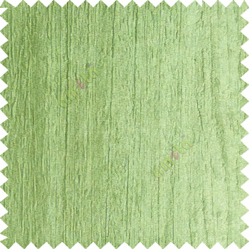 Green color vertical texture lines crushed pattern embossed texture polyester background horizontal stripes curtain fabric