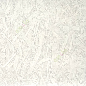 Grey cream color natural wooden cut planks random design texture embossed pattern home décor wallpaper